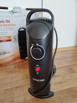 Olejový radiátor Sencor SOH 2107BK - 3