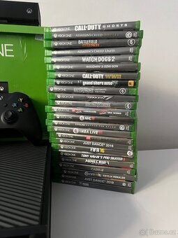 🎮 Xbox One + 2 Ovladače + Kinect + Hry - 3