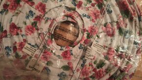 IKEA - látkové květinové kryty na lustry - 2ks - 3