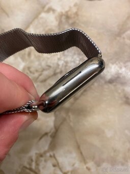 Apple Watch 7 45mm stainless + milánský tah - 3
