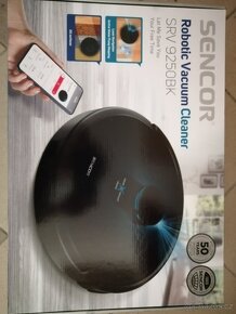 Robotický vysavač Sencor SRV 9250BK 2v1 - 3