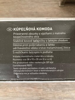 NOVÁ Koupelnová skříňka - 3