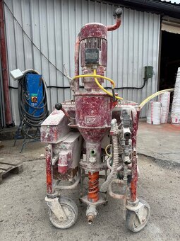 PFT Omítací stroj 380v použití po servisu - 3