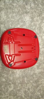 Retro červená osobní váha - 3