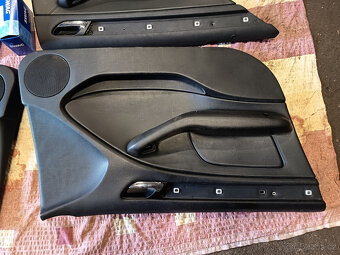 BMW E46 TAPECI černa kůže sedan, combi - 3