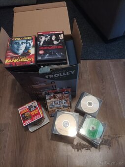 Velký balík DVD filmů a hudebních CD - 3