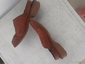 Kožené jarní boty Rieker - 3