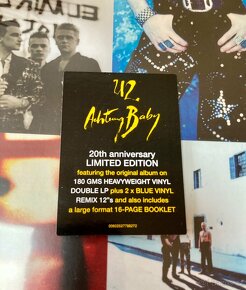 U2 Achtung Baby 4LP - 20th Anniversary Limited Edition RARE - 3