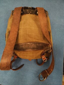 Wehrmacht - tele s širokými popruhy Tornister M34 - 3
