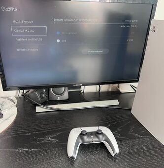 SSD Samsung 1TB a FireCuda 2TB i Dualsense Spiderman PS5 - 3