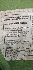 Dětské nastavitelné kolečkové brusle SPOKEY, vel. 33-36 - 3