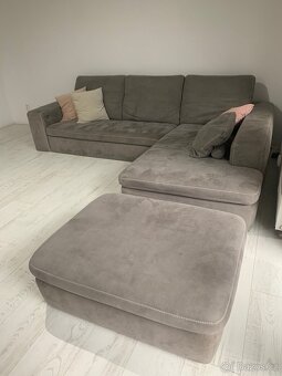 Velká rohová sedačka do tvaru L – 300 × 200 cm - 3