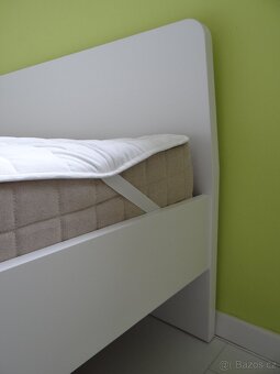 Postel IKEA ASKVOLL 140 x 200 cm s roštem LONSET - 3