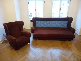 rozkládací pohovka a ušák - 3