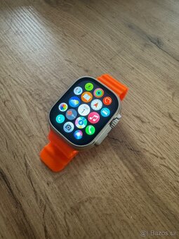 Chytré hodinky Ultra Watch 2 Titanium - orange - 3