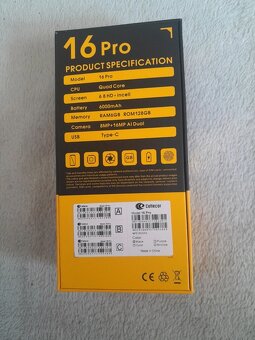 Mobilní telefon Cellecor 6gb RAM 128GB ROM dvě karty - 3