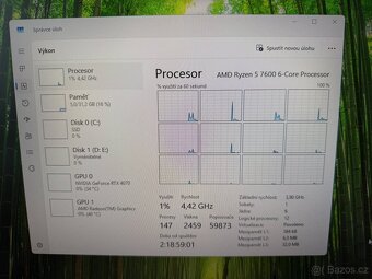 Herní PC | Ryzen 5 7600, RTX 4070, 32GB DDR5, 1TB SSD - 3