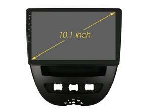 Android autorádio s navi pro CITROEN C1 a PEUGEOT 107 - 3