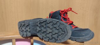 Dětské turistické kotníkové boty vel. 35, stélka:220 mm - 3