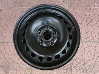 Plechové disky kola - originál VW Škoda 5x112 6Jx15 ET47 - 3