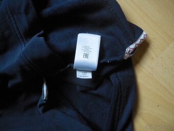 dámská Gant tm.modrá dlouhá mikina, šaty kapuce nápis S-M/40 - 3