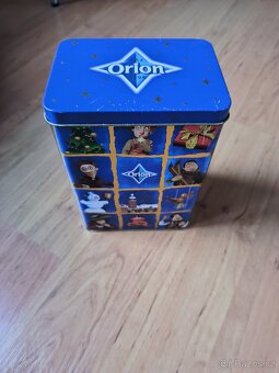 plechová dóza plechovka vánoční - 3