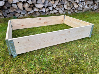 Vyvýšené záhony - PALETOVÉ OHRÁDKY (NOVÉ) – možná doprava - 3