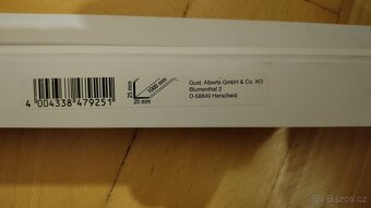 Plastová rohová lišta, 8 kusů - 3