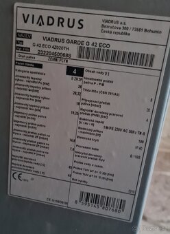 Kotel plynový Viadrus GARDE G42 ECO M - 3