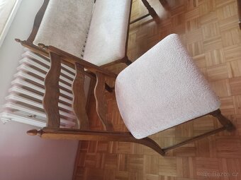 Rohová lavice + dvě židle - 3