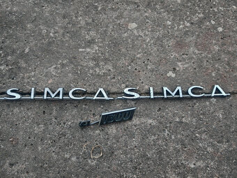 Znaky Simca 1300 - 3