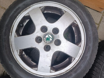 Alu kola 6Jx14H2, 5x100, ET38 originál Skoda Fabia 1 - 3