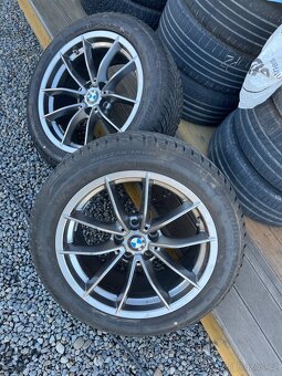 Alu kola a pneu - 5x112, NOVÉ NEPOŠKOZENÉ - 3