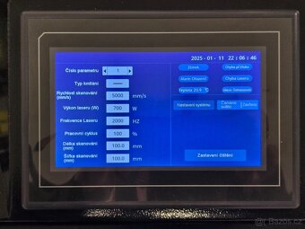 Čistící laser 1500W - předváděcí kus - AKČNÍ CENA - 3