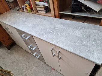 Komoda Lamino Moderní 39x117 výška 81 cm - 3