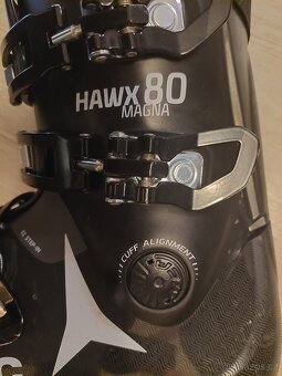 Lyžáky Atomic Hawx 80 Magna 26-26,5 ve skvělém stavu - 3