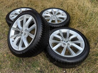 Kompletní zimní Alu kola Škoda MODUS - 235/45 R18 XL - 5x112 - 3