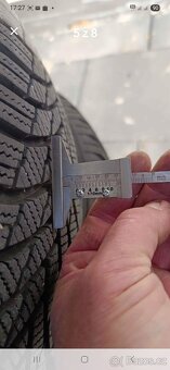 195/65r15 zimní pneu včetně alu disku - 3