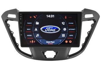 9" FORD TRANSIT CUSTOM - ANDROID 14 - GPS rádio - 3