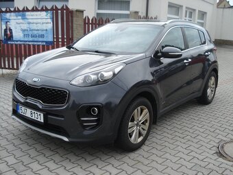 Kia Sportage 1.6 T-GDI,AUTOMAT 4x4,ČR,1.MAJ.,SERVISKA - 3