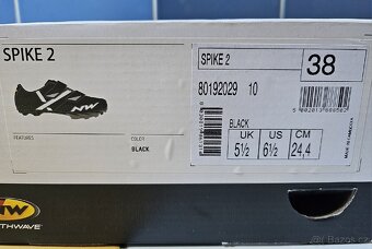 Northwave cyklistické tretry Spike 2, vel. 38 - 3