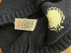 Dívčí zimní svetr Next vel. 68 - 3
