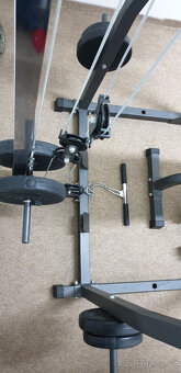 Posilovací lavice HAMMER Solid XP s činkovým setem - 3