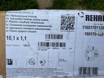 REHAU RAUTHERM SPEED + rohože - 3