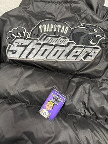 Trapstar Shooters Hooded - Bunda Black/Reflective - 3