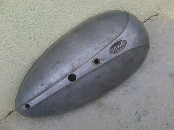 Jawa 250/350 Kývačka ND-kryty řetězu a motoru,výfuky s kolen - 3