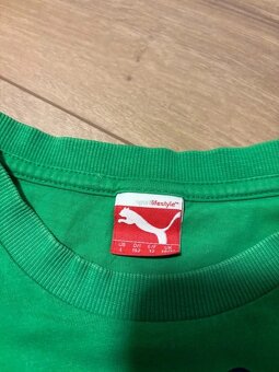 Chlapecké zelené triko s krátkým rukávem, Puma, vel. 152 - 3