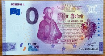 0 EURO BANKOVKY PANOVNÍCI, STAV UNC, JEDNOTNÁ CENA - 3