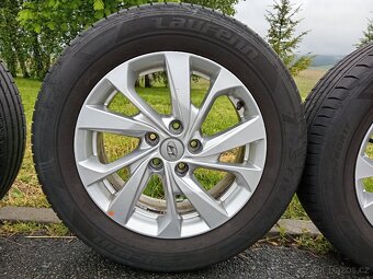 Originál ALU kola Hyundai Tucson R17 + letní pneu - 3
