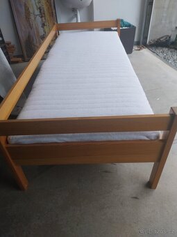 Postel včetně roštu a matrace 80x200 - 3